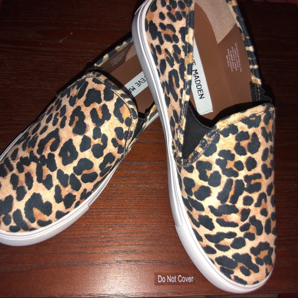 ⭐️steve madden gills leopard slip on shoe